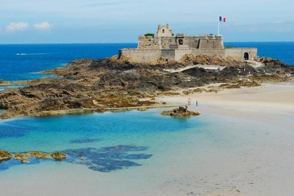 Appartement Le Plongeoir de Bon-Secours à Saint-Malo Extérieur photo