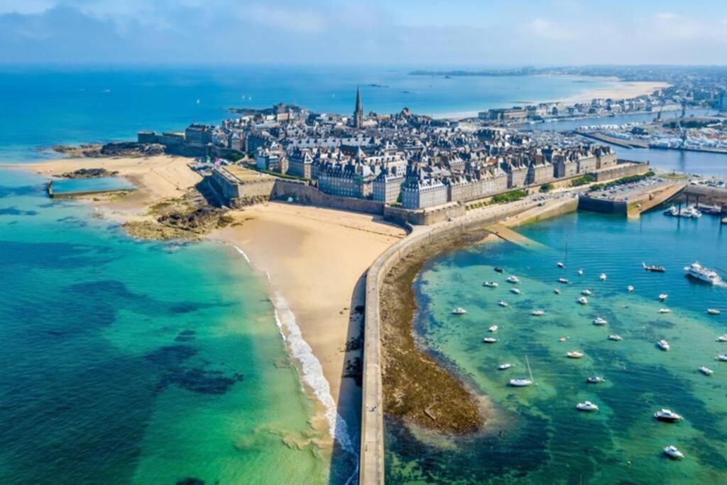 Appartement Le Plongeoir de Bon-Secours à Saint-Malo Extérieur photo